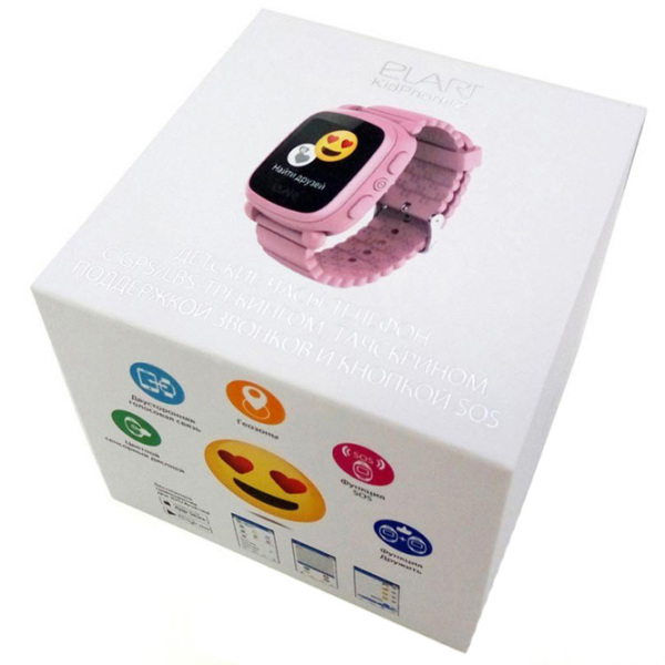 Детские часы Elari KidPhone 2 Розовый 1.4", 128 x 128 photo 5