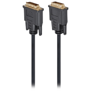 Cablu video Cablexpert CC-DVI2-BK-6 DVI/ DVI Black