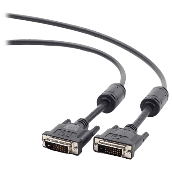 Cablu video Cablexpert CC-DVI2-BK-6 DVI/ DVI Black  photo 2