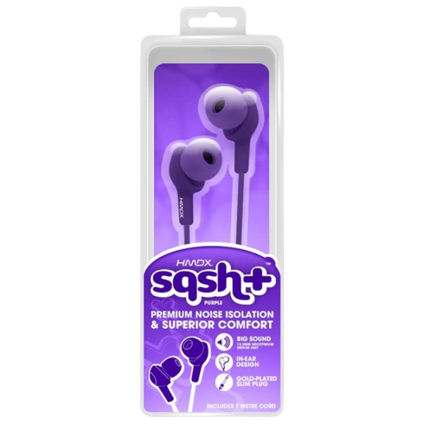 Căști JAM HMDX SQSH Purple Cu fir / Personal / In ear photo 2