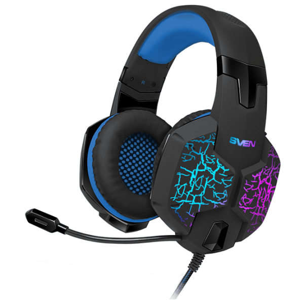 Căști Sven Ap U980MV Black Cu fir/ Gaming/ Over the ear photo 1