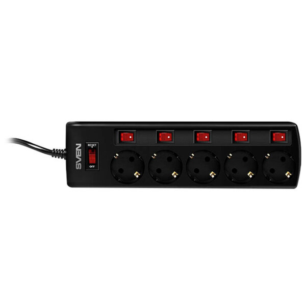 Prelungitor Sven SF-05PL 1.8 m Black  photo 2