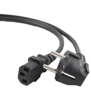 Кабель питания Cablexpert PC-186 Schuko/ C13 Черный 