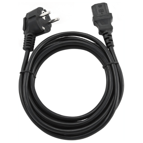 Кабель питания Cablexpert PC-186 Schuko/ C13 Черный  photo 2