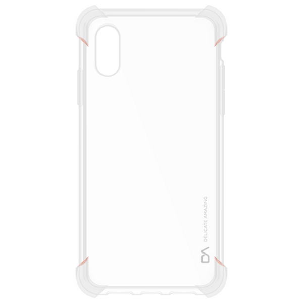 Husă pentru smartphone Apple iPhone X (Anti Break) Soft Transparent DA, TPU, Back photo 1