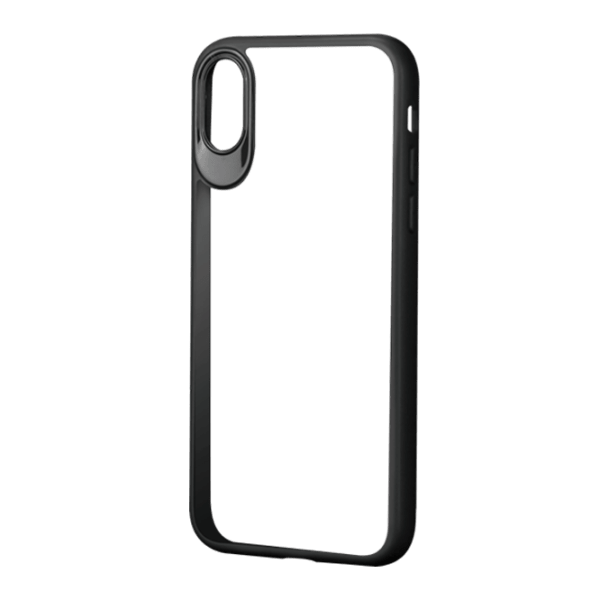 Husă pentru smartphone Apple iPhone X (Impact Protection) Transparent Black DA, PC, Back photo 1