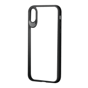 Husă pentru smartphone Apple iPhone X (Impact Protection) Transparent Black DA, PC, Back