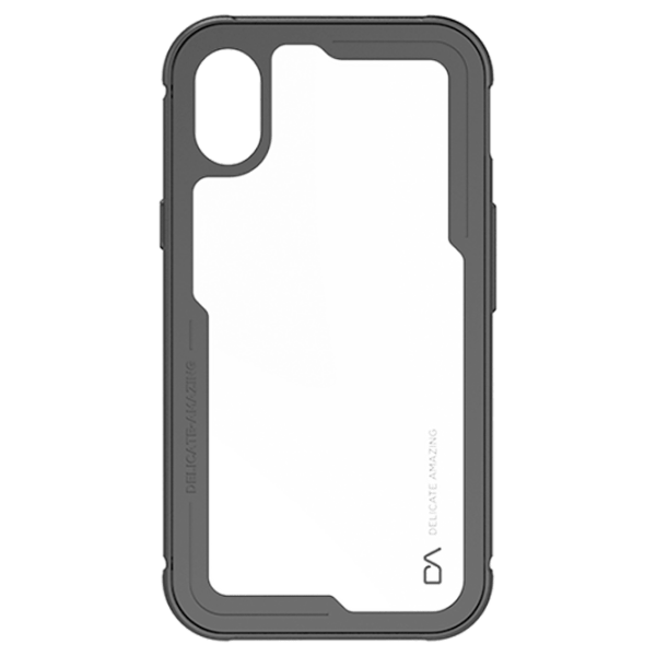 Husă pentru smartphone Apple iPhone X (Super Shock) Transparent Black DA, PC, Back photo 1