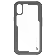 Husă pentru smartphone Apple iPhone X (Super Shock) Transparent Black DA, PC, Back