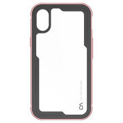 Husă pentru smartphone Apple iPhone X (Super Shock) Transparent Pink DA, PC, Back