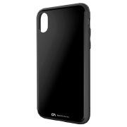 Husă pentru smartphone Apple iPhone X (Mirror) Black DA, Înveliș din sticlă, Back