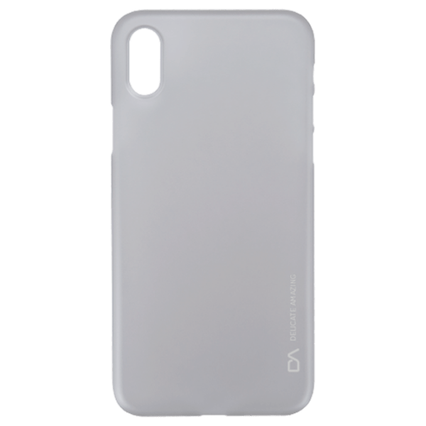 Husă pentru smartphone Apple iPhone X (Ultra Thin) Gray DA, PP, Back photo 1