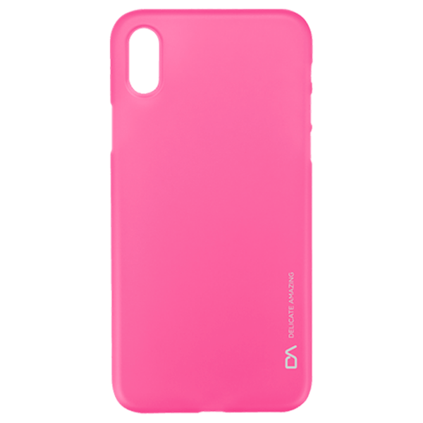 Husă pentru smartphone Apple iPhone X (Ultra Thin) Pink DA, PP, Back photo 1