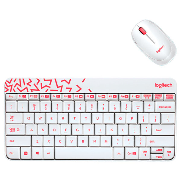Клавиатура Logitech Desktop MK240 Белый Для дома и офиса, Беспроводные photo 3