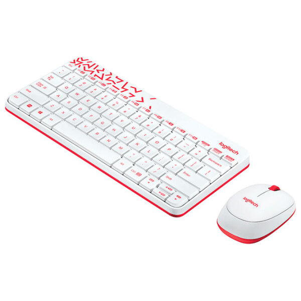 Клавиатура Logitech Desktop MK240 Белый Для дома и офиса, Беспроводные photo 4