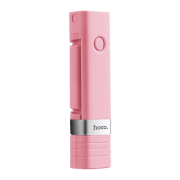 Селфи палка Hoco K4 Beauty wireless Розовый Bluetooth / Розовый