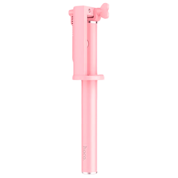 Селфи палка Hoco K5 Neoteric Розовый Mini-Jack 3.5 mm / Розовый photo 1