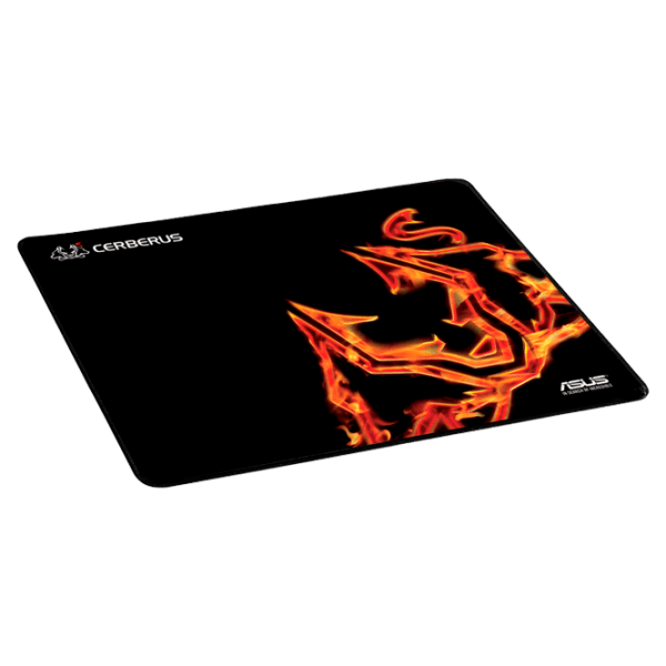 Covoraș pentru mouse Asus Cerberus Speed Orange Black 400 x 300 x 4 mm photo 1