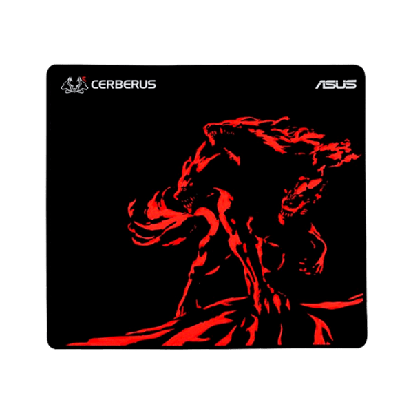 Covoraș pentru mouse Asus Cerberus Mat Plus Red Red Black 450 x 400 x 3 mm photo 1