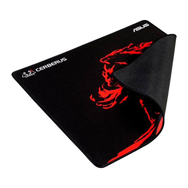 Covoraș pentru mouse Asus Cerberus Mat Plus Red Red Black 450 x 400 x 3 mm photo 3