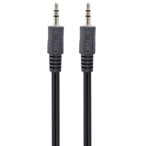 Cablu audio Gembird CCA-404 3.5 mm/ 3.5 mm Black  photo 1