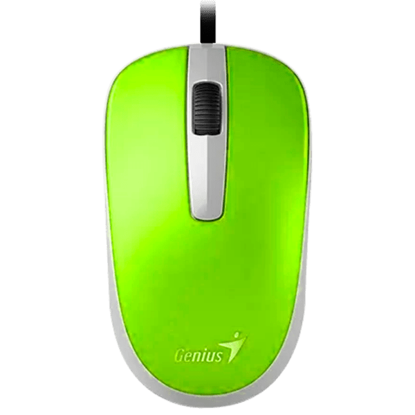 Mouse Genius DX-120 Green Cu fir, 1000 dpi photo 1