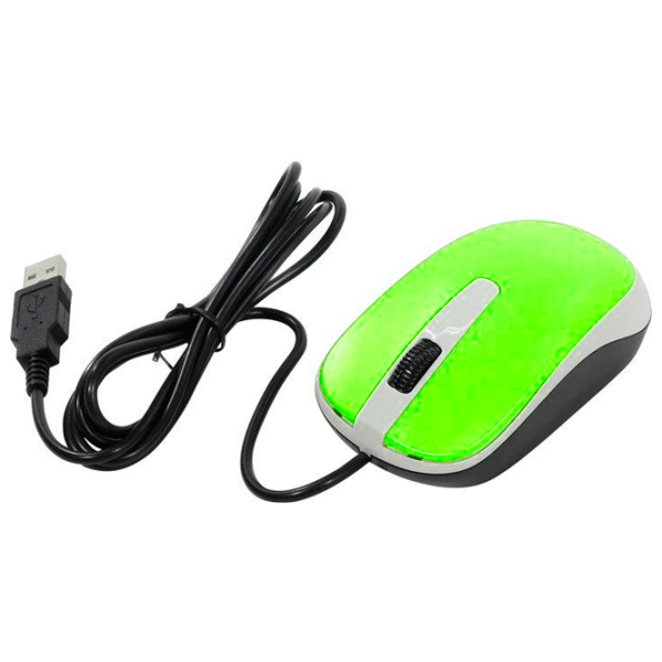 Mouse Genius DX-120 Green Cu fir, 1000 dpi photo 4
