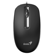 Mouse Genius DX-130 Black Cu fir, 1000 dpi