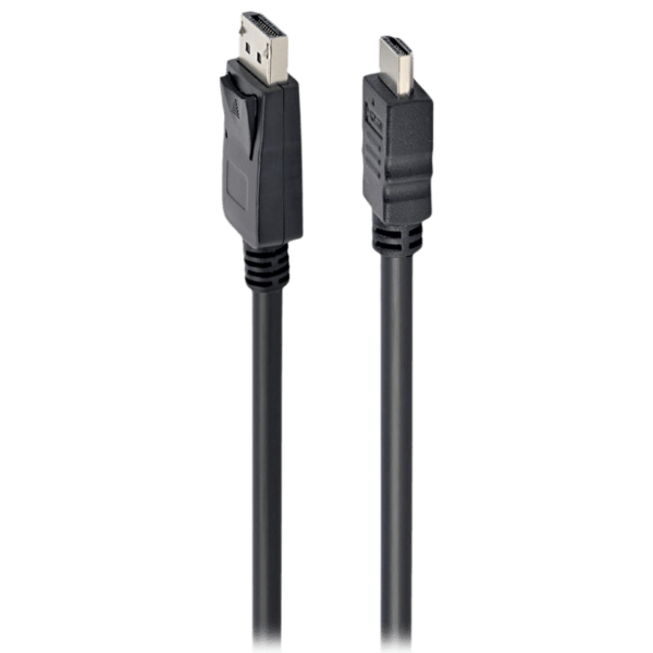 Кабель видео Cablexpert CC-DP-HDMI-1M DisplayPort / HDMI Черный  photo 1