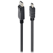 Кабель видео Cablexpert CC-DP-HDMI-1M DisplayPort / HDMI Черный 