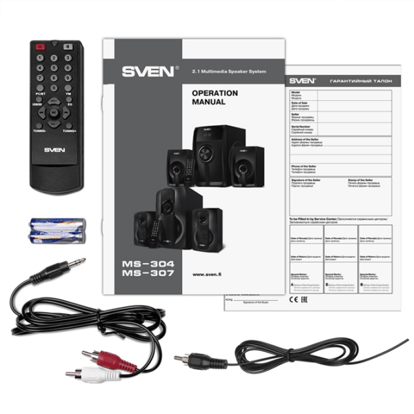Sistem audio Sven MS-304 Black  photo 7