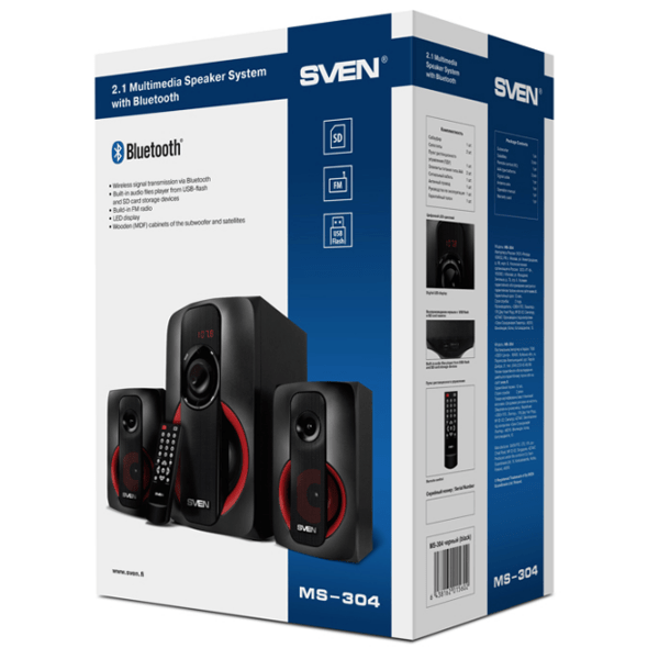 Sistem audio Sven MS-304 Black  photo 8