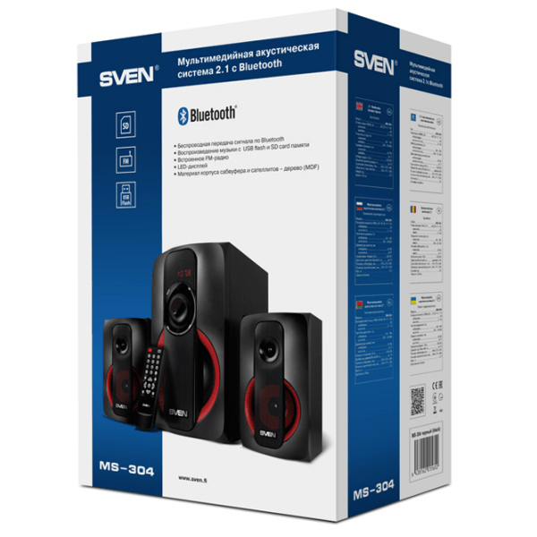 Sistem audio Sven MS-304 Black  photo 9