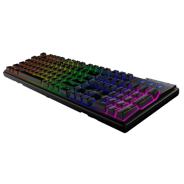 Tastatură Asus Cerberus Mech RGB Black Gaming, Cu fir photo 3