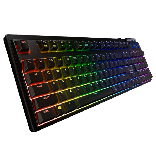 Tastatură Asus Cerberus Mech RGB Black Gaming, Cu fir photo 4