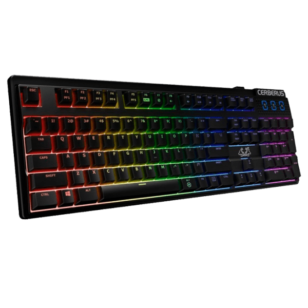 Tastatură Asus Cerberus Mech RGB Black Gaming, Cu fir photo 6