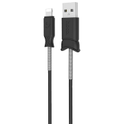 Cablu pentru telefon Hoco X24 USB Type-A/ Lightning Black 