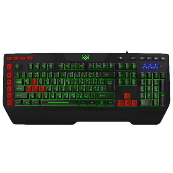 Tastatură Sven KB-G9600 Black Gaming, Cu fir photo 1