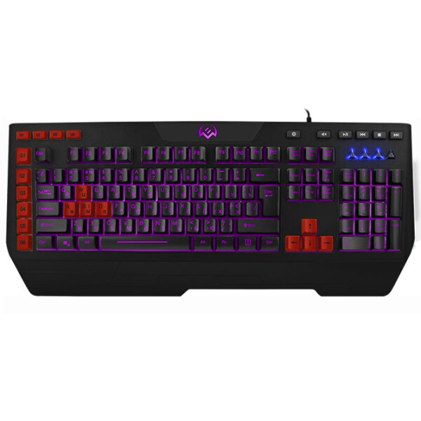 Tastatură Sven KB-G9600 Black Gaming, Cu fir photo 4