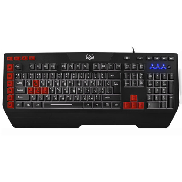 Tastatură Sven KB-G9600 Black Gaming, Cu fir photo 5