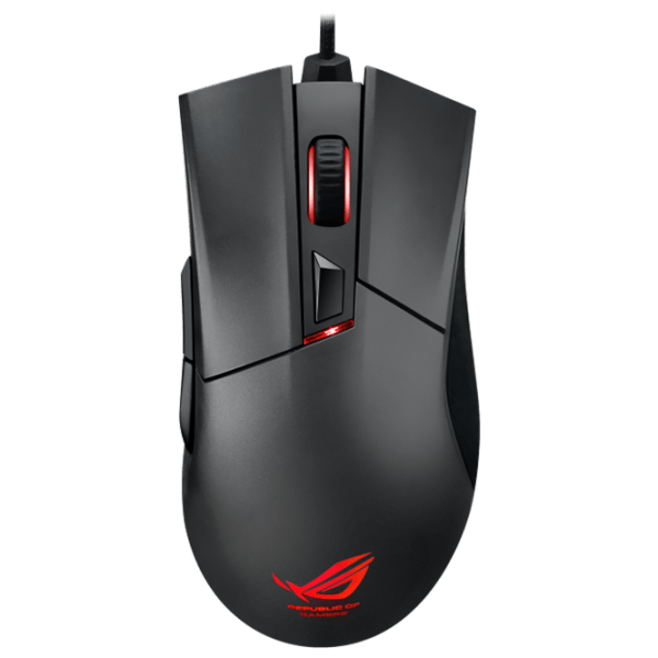 Mouse Asus ROG Gladius Gray Cu fir / 6400 dpi photo 1