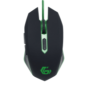 Mouse Gembird MUSG-001-G Black Cu fir / 2400 dpi