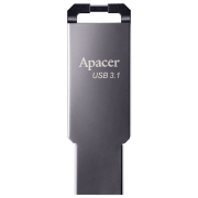 Флэшка USB Apacer AH360 16 ГБ Черный USB 3.1, Металл