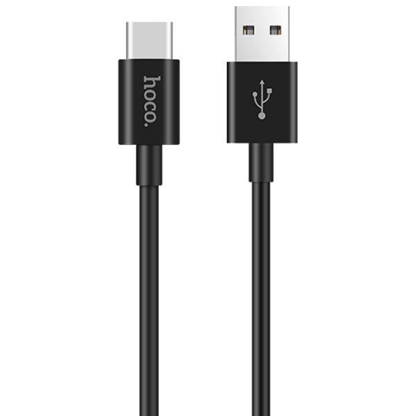 Кабель для телефона Hoco X23 USB Type-A/ USB Type-C Черный  photo 1