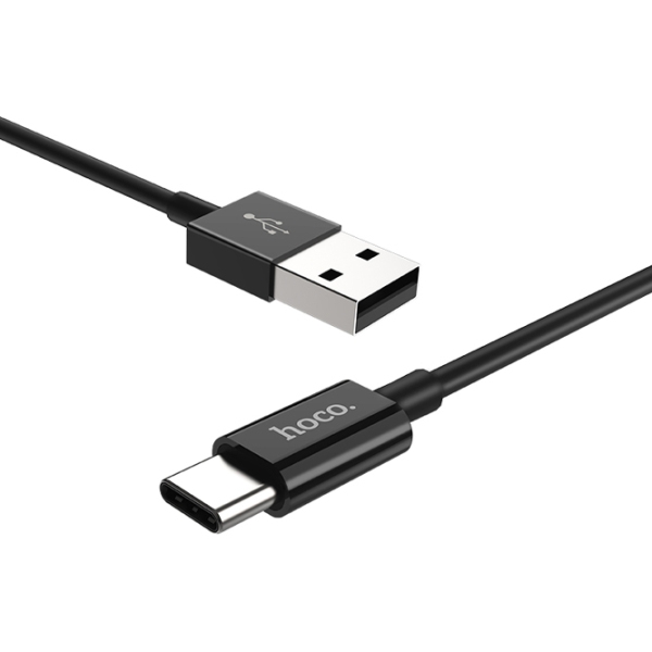 Кабель для телефона Hoco X23 USB Type-A/ USB Type-C Черный  photo 3