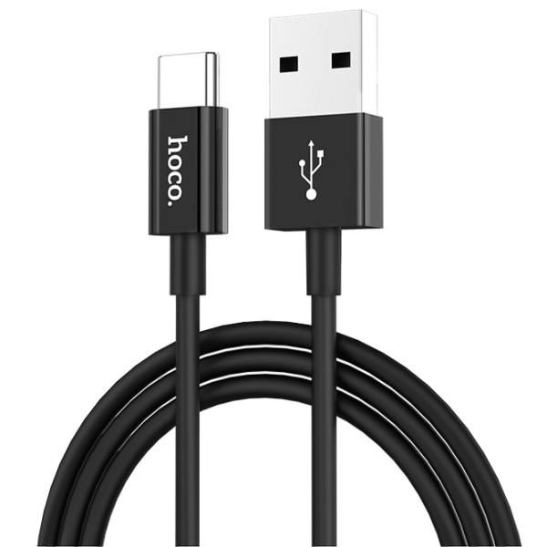 Кабель для телефона Hoco X23 USB Type-A/ USB Type-C Черный  photo 4