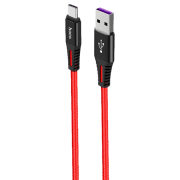 Кабель для телефона Hoco X22 USB Type-A/ USB Type-C Красный 