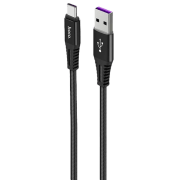 Кабель для телефона Hoco X22 USB Type-A/ USB Type-C Черный 