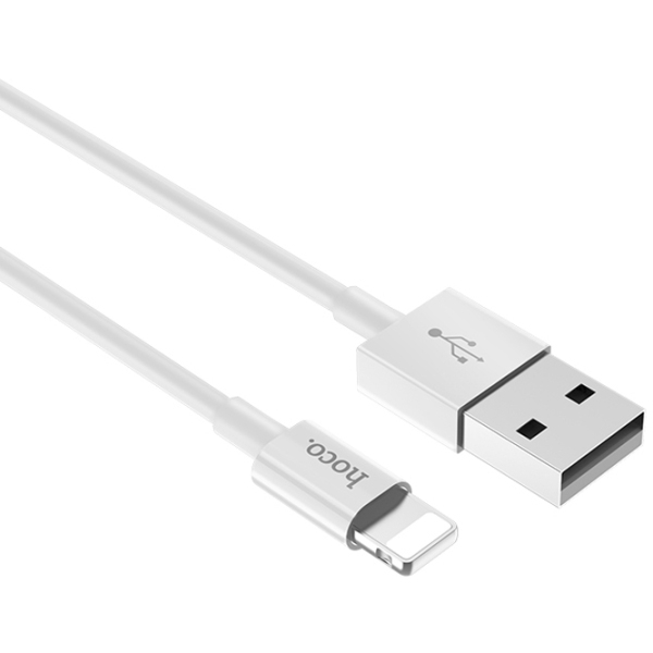 Cablu pentru telefon Hoco X23 USB Type-A/ Lightning White  photo 2