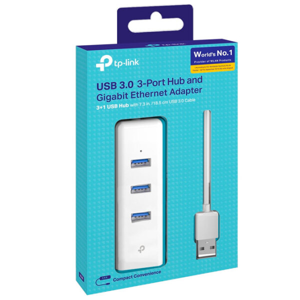 Adaptor de rețea TP-Link UE330 White  photo 3